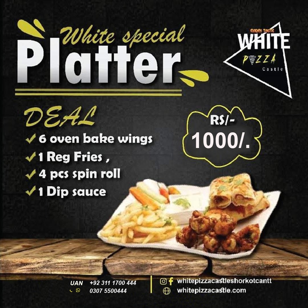 White Special Platter